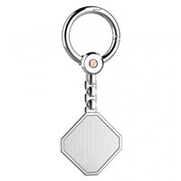 Schlüsselanhänger Zancan Herr in Silber ESP006R - ESP006R